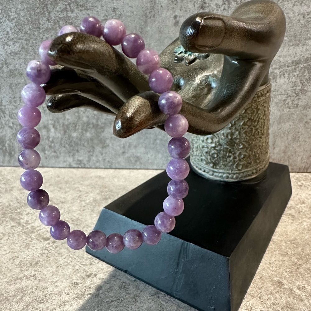 Lepidolite Crystal Bracelet